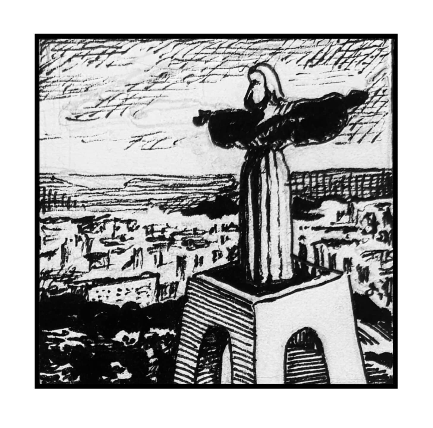 Almada skyline