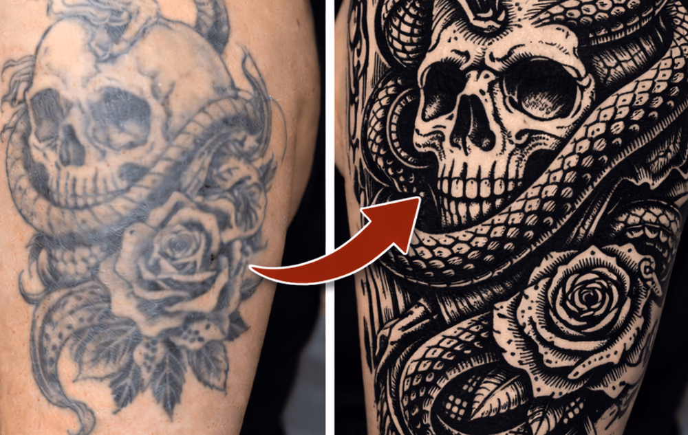 Cover Up - Woodcut